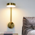 Rotary Key Bedside Wall Lamp