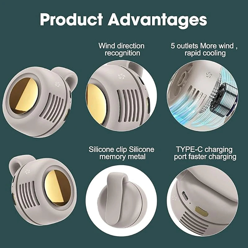 Pocket Clip Fan Breeze